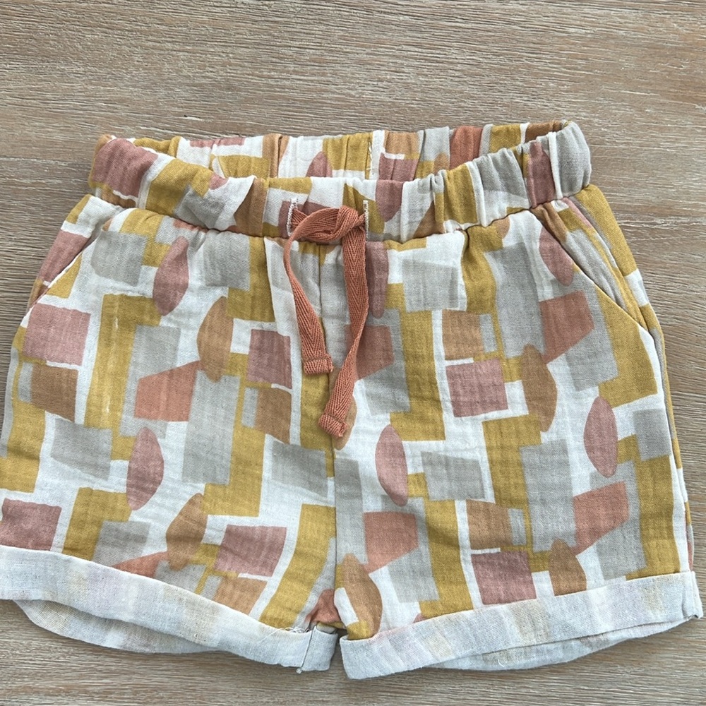 Lily & Jack Baby Boy Cotton Muslin Set Top Shorts Bucket Hat 9-12 12-18 months - Picture 4 of 7